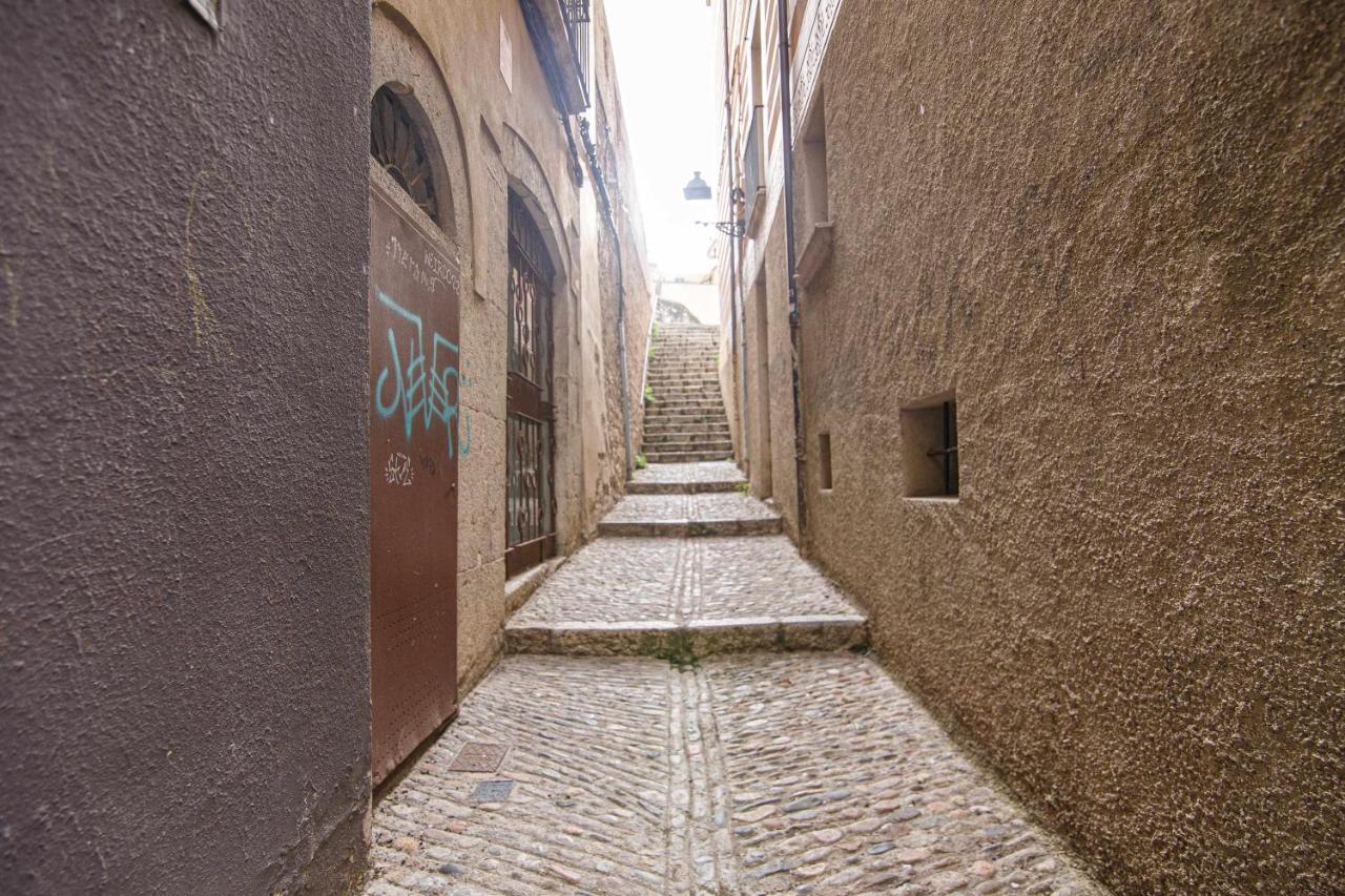 Bonito apartamento en el Barri Vell Gerona Exterior foto